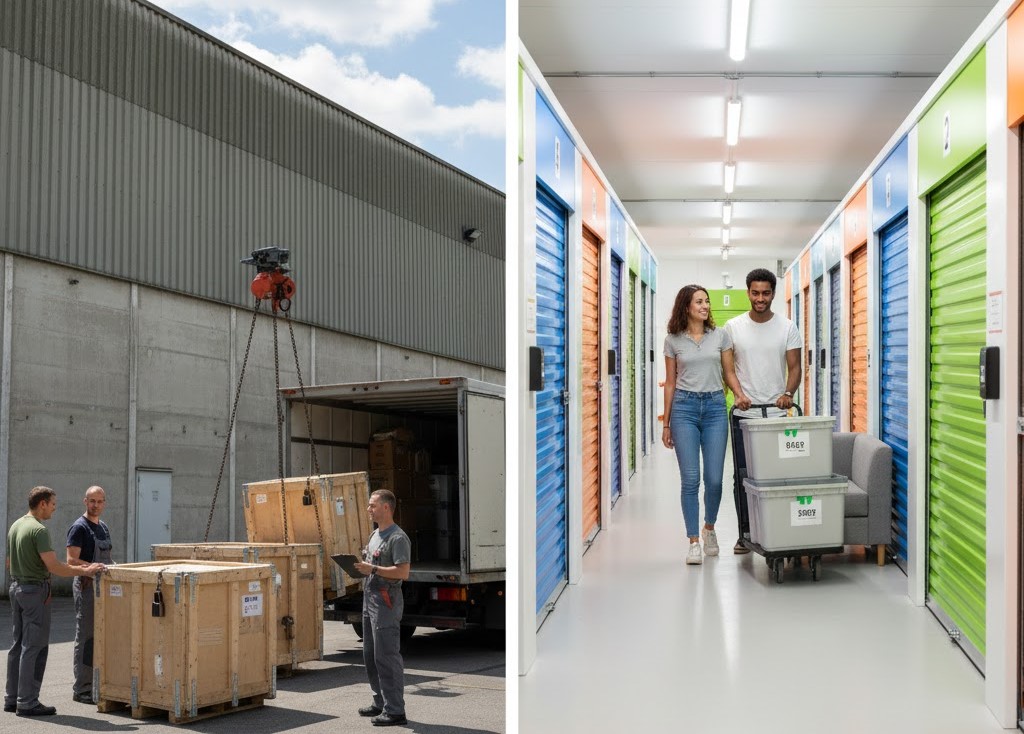 garde-meuble vs self-stockage