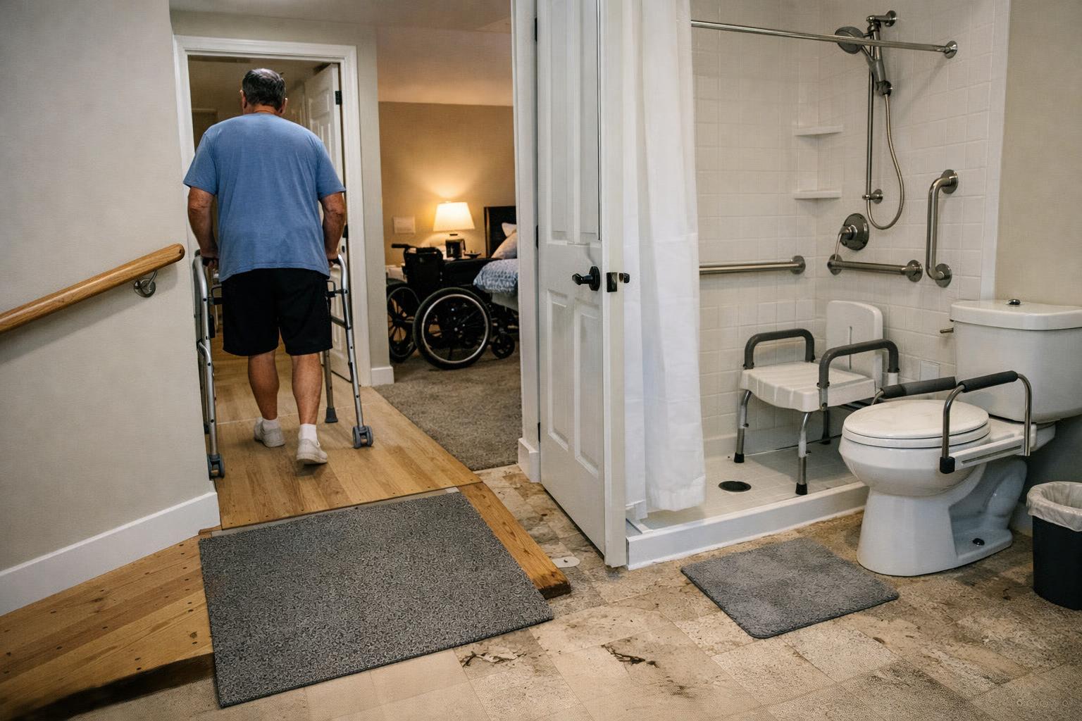 Adaptation du domicile après un AVC