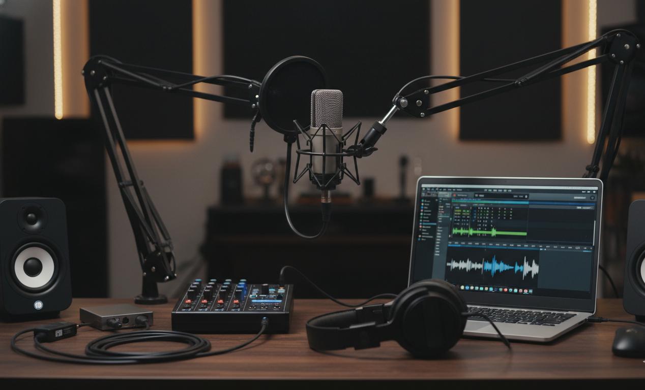 Le matériel indispensable pour démarrer un podcast