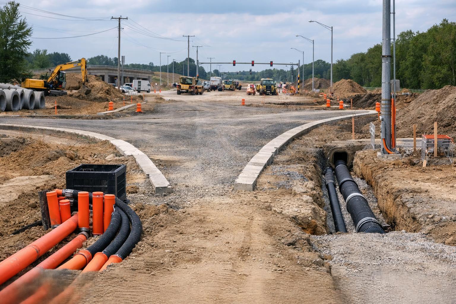 Création d’accès et l’installation des réseaux nécessaires
